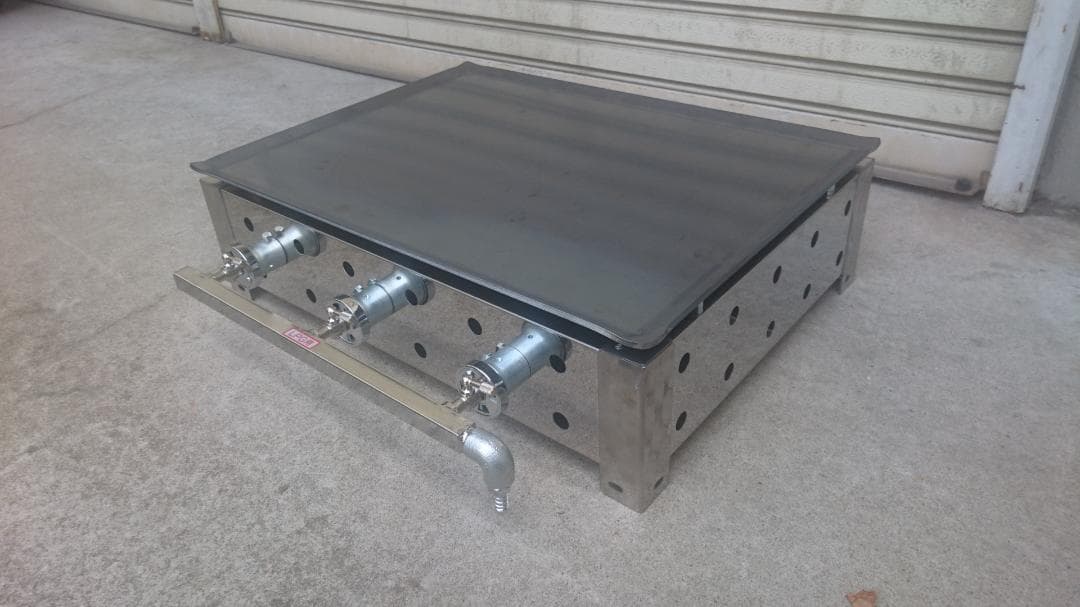 ★４日以内に発送★極厚な６ミリ 鉄板焼きグリラー プロパンガス 新品 送料無料