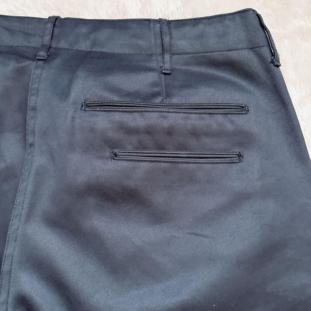 MARKAWARE マーカウェア チノパン ボタンフライ 光沢 日本製