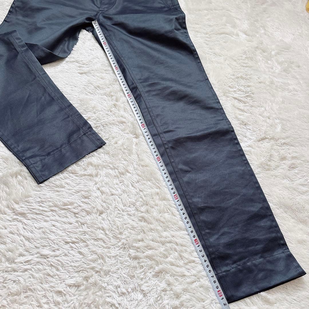 MARKAWARE マーカウェア チノパン ボタンフライ 光沢 日本製