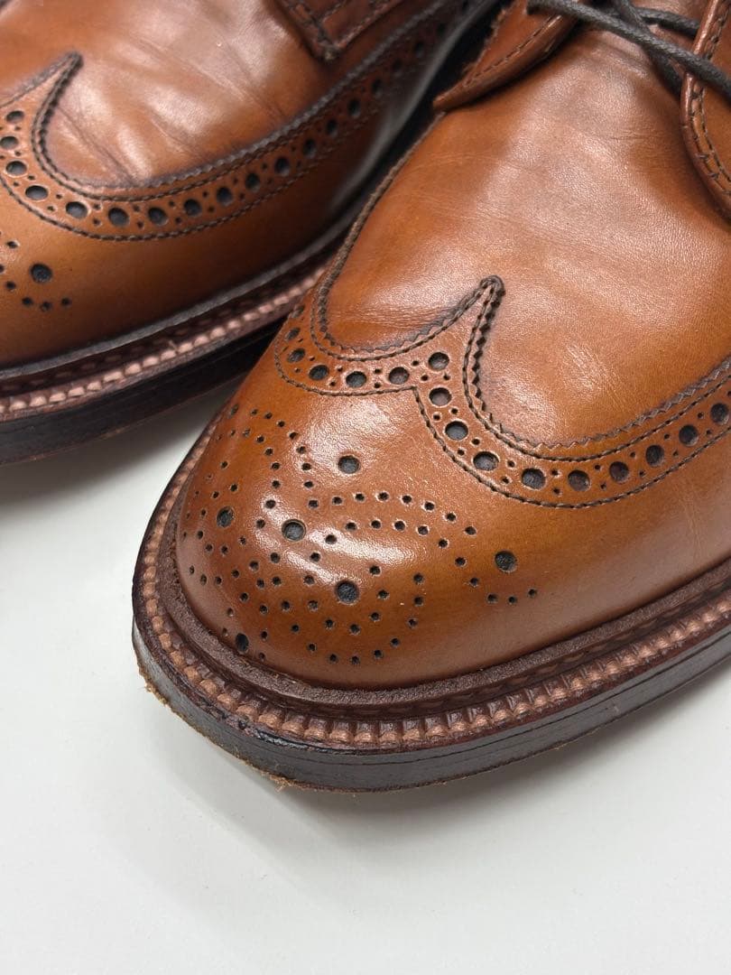 Alden/オールデン 7E 979 ロングウイングチップ カーフ/ブラウン