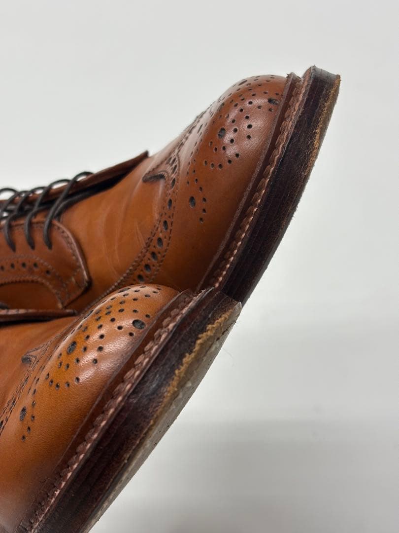 Alden/オールデン 7E 979 ロングウイングチップ カーフ/ブラウン