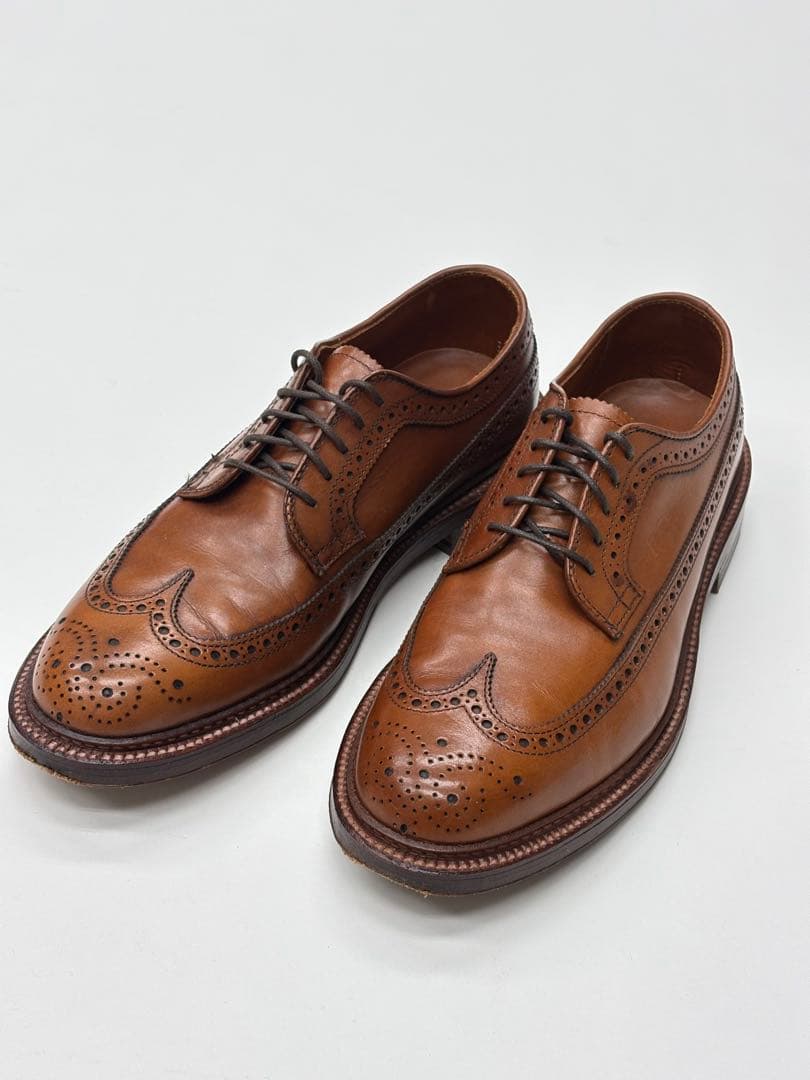 Alden/オールデン 7E 979 ロングウイングチップ カーフ/ブラウン