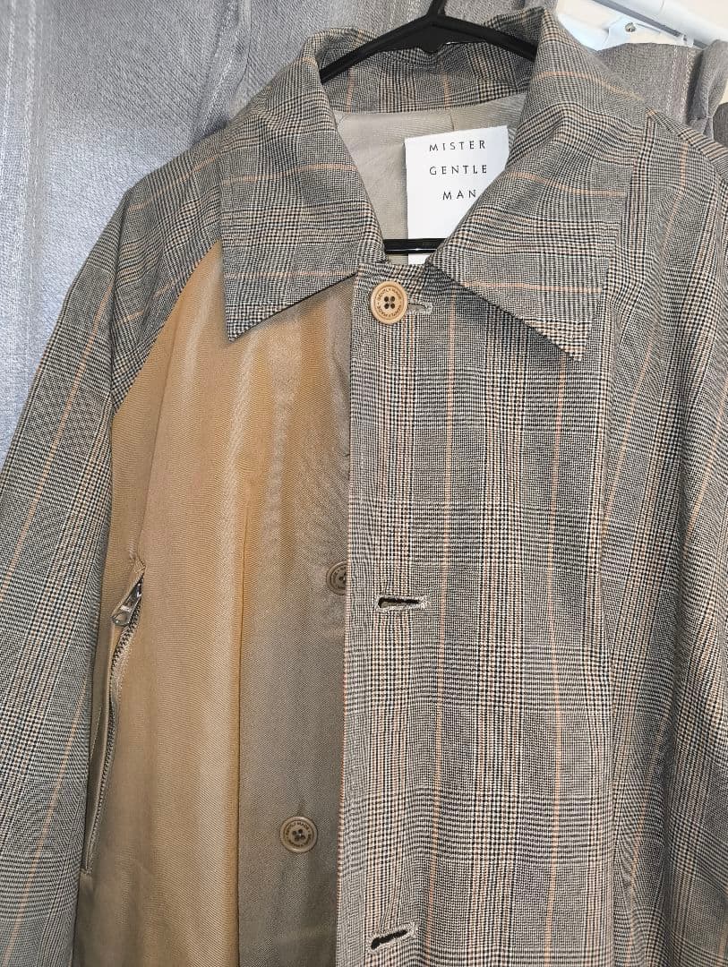 MR. GENTLEMAN デザインチェスターコート 定価71500円