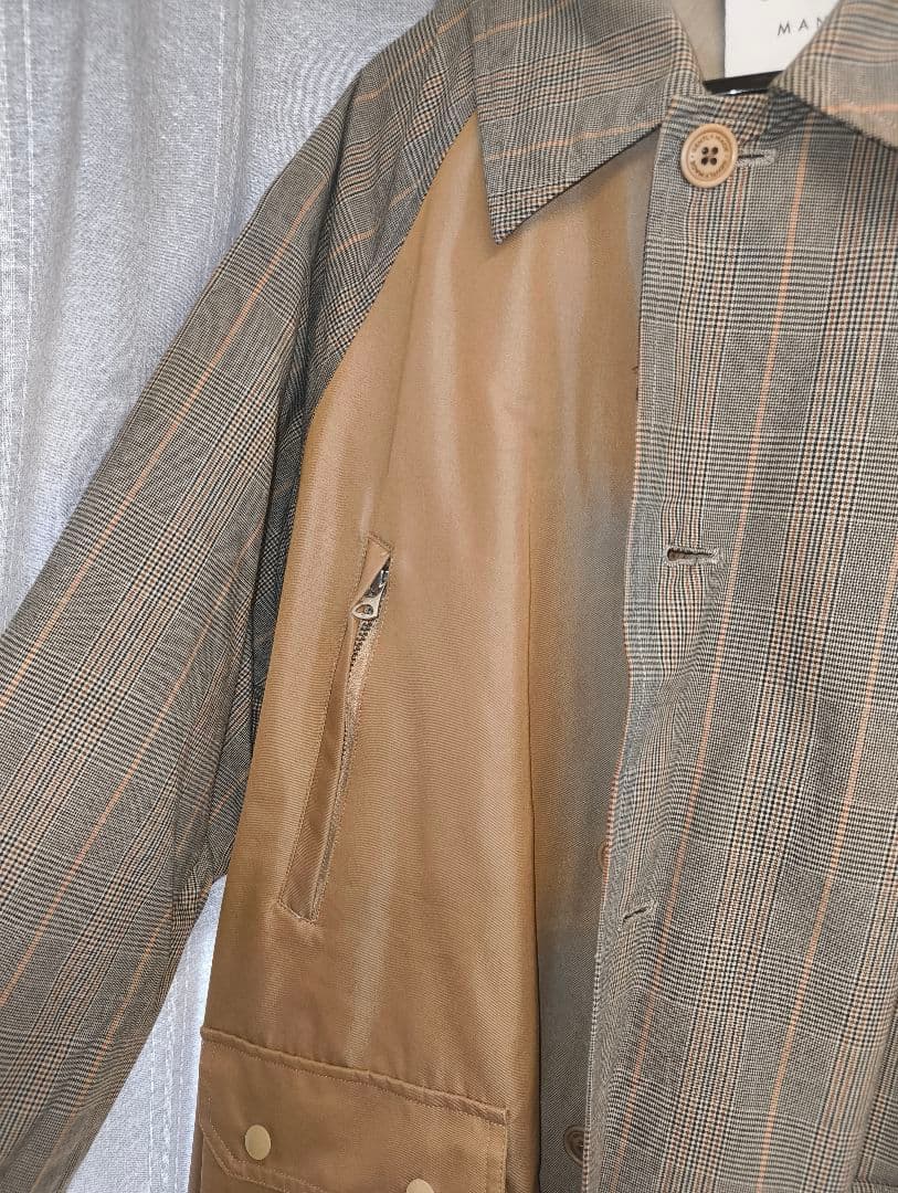 MR. GENTLEMAN デザインチェスターコート 定価71500円