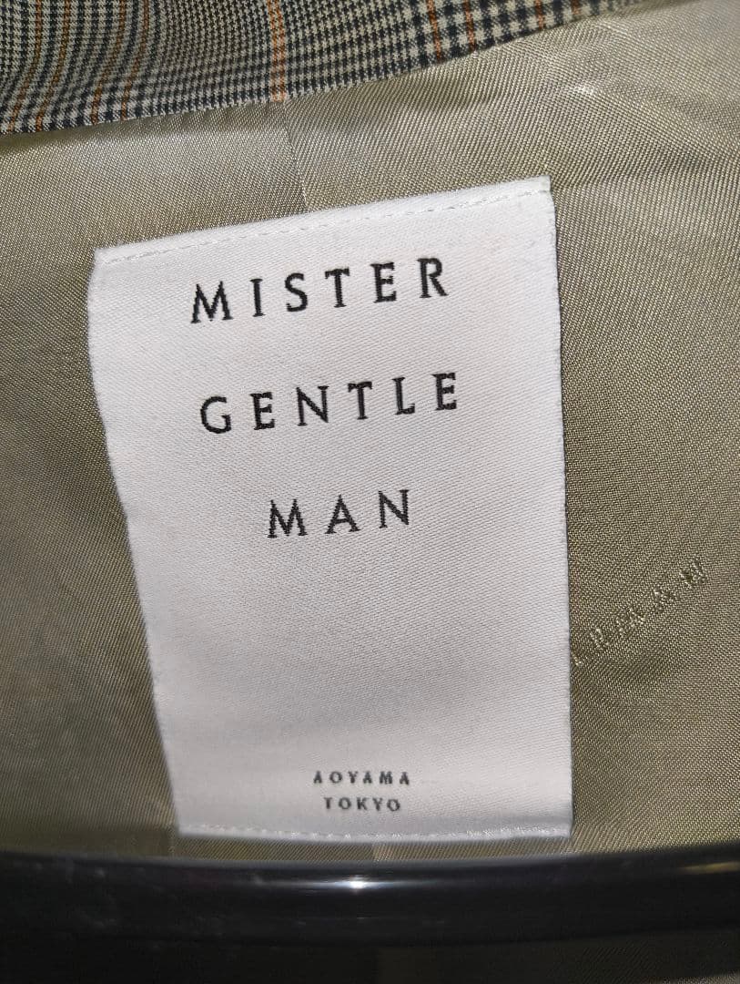MR. GENTLEMAN デザインチェスターコート 定価71500円