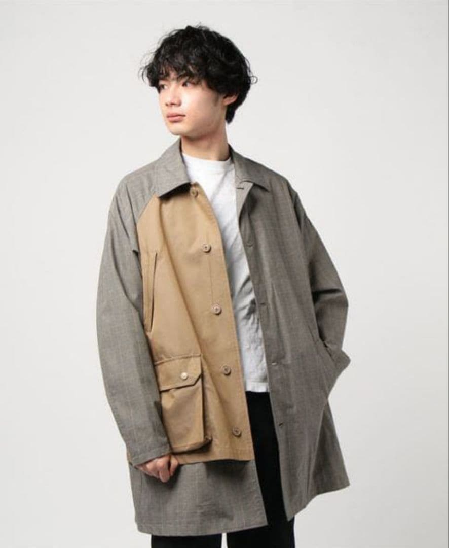 MR. GENTLEMAN デザインチェスターコート 定価71500円