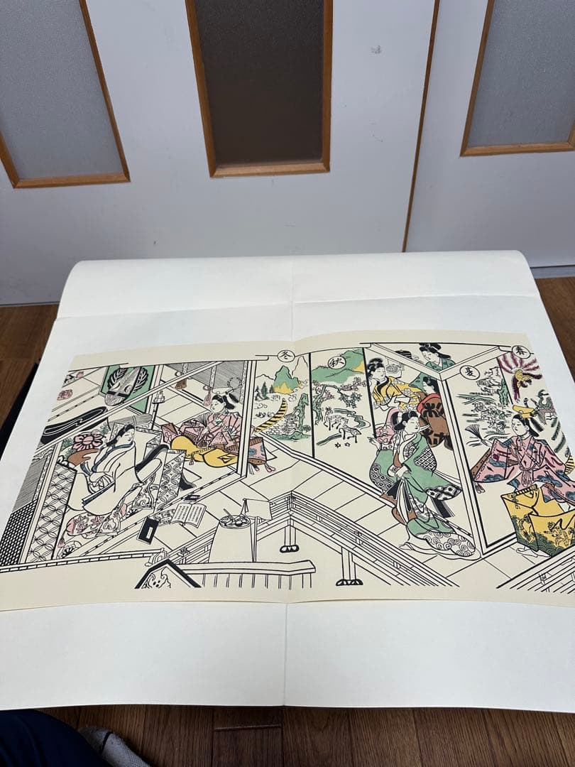 【完品】集英社版　浮世絵版画 全7巻揃