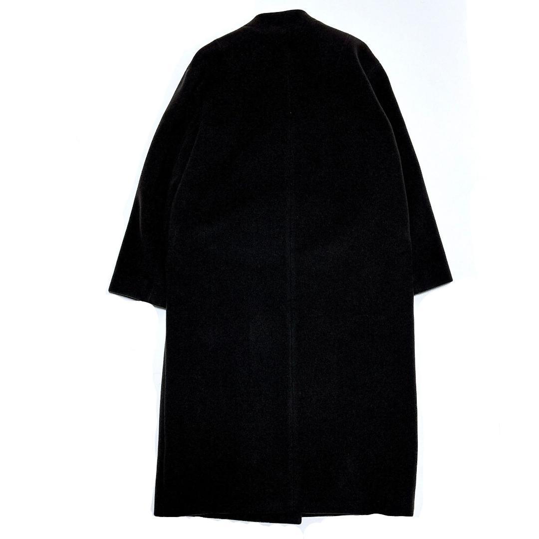 美品✨ノーブル MTRチェスターディテールVカラーコート カシミヤ混