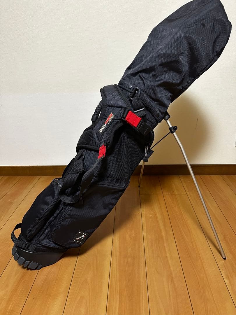 ベルディング スタンド付きキャディバッグ　3点ベルト