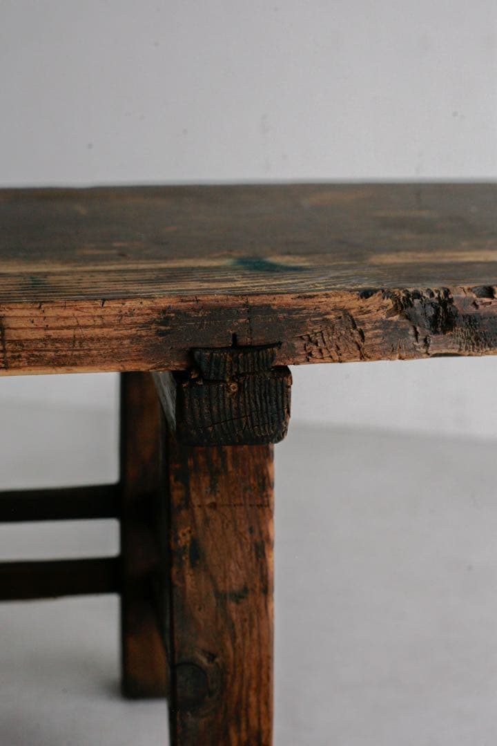 文机　杉材　古材　無垢材　古家具　古道具　飾り棚　机