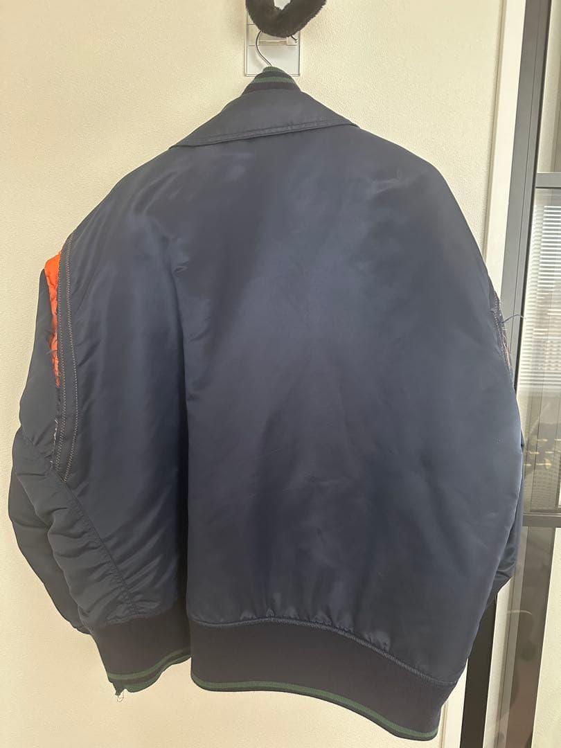 kolor MA-1 ボンバージャケット ネイビー　サイズ1
