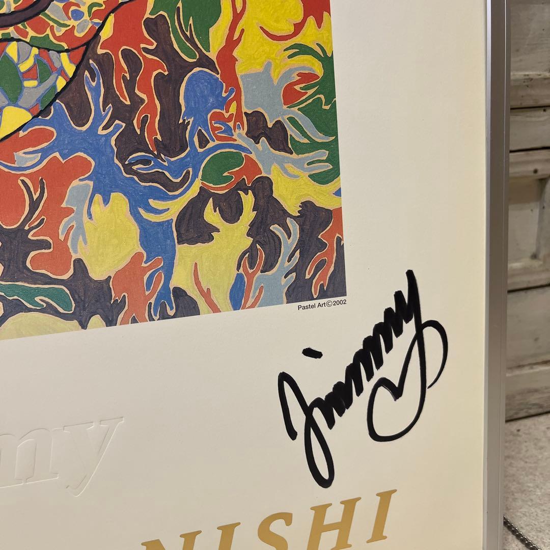 ジミー大西　絵画　情熱大陸　ポスター　73×51.5