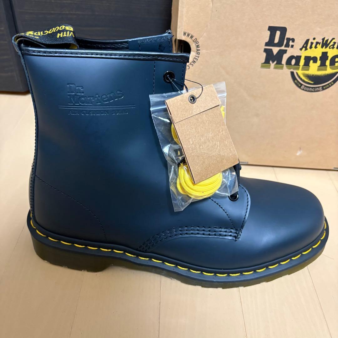 新品未使用　ドクターマーチン8ホールブーツ　ネイビー　29センチ