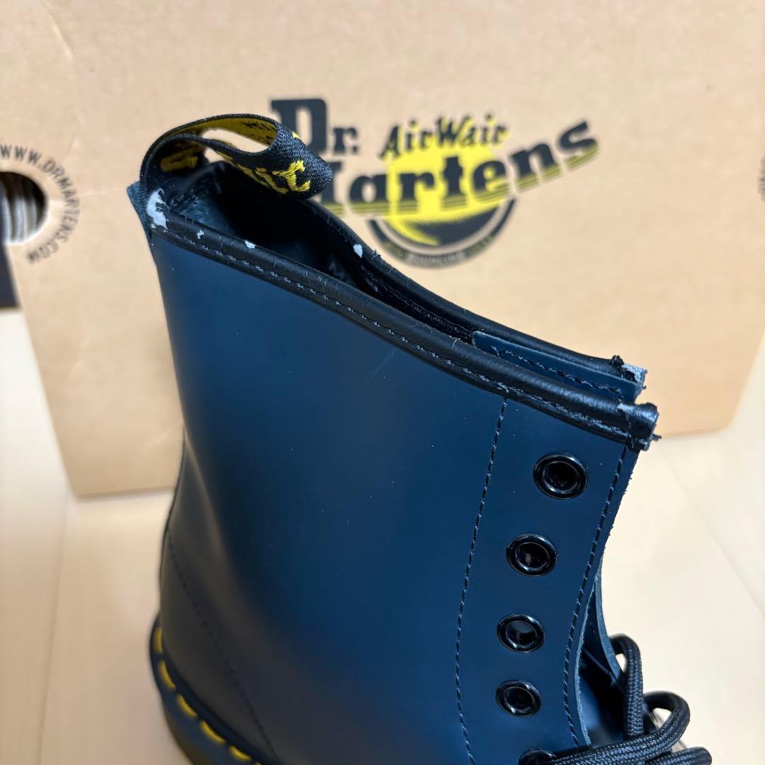 新品未使用　ドクターマーチン8ホールブーツ　ネイビー　29センチ