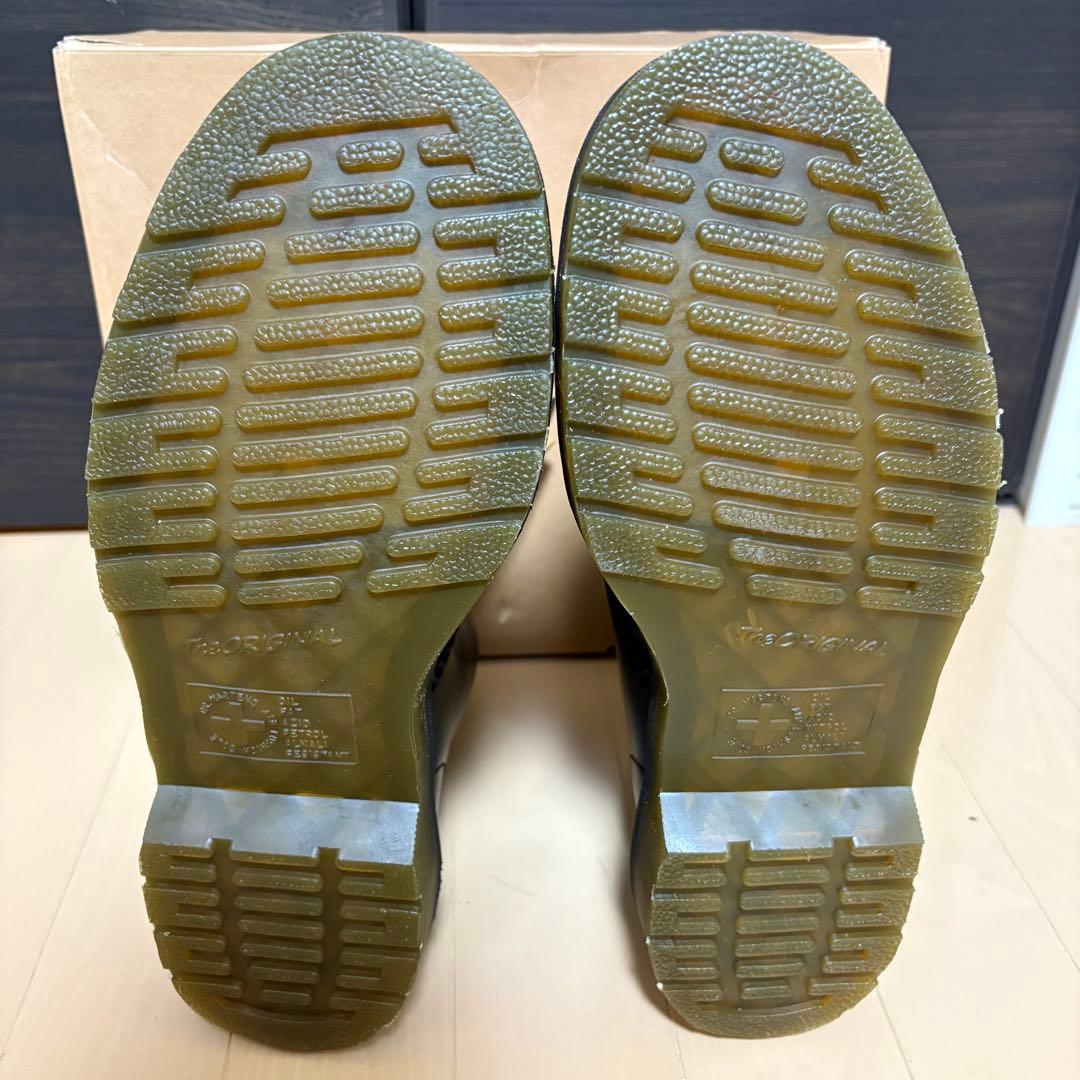 新品未使用　ドクターマーチン8ホールブーツ　ネイビー　29センチ