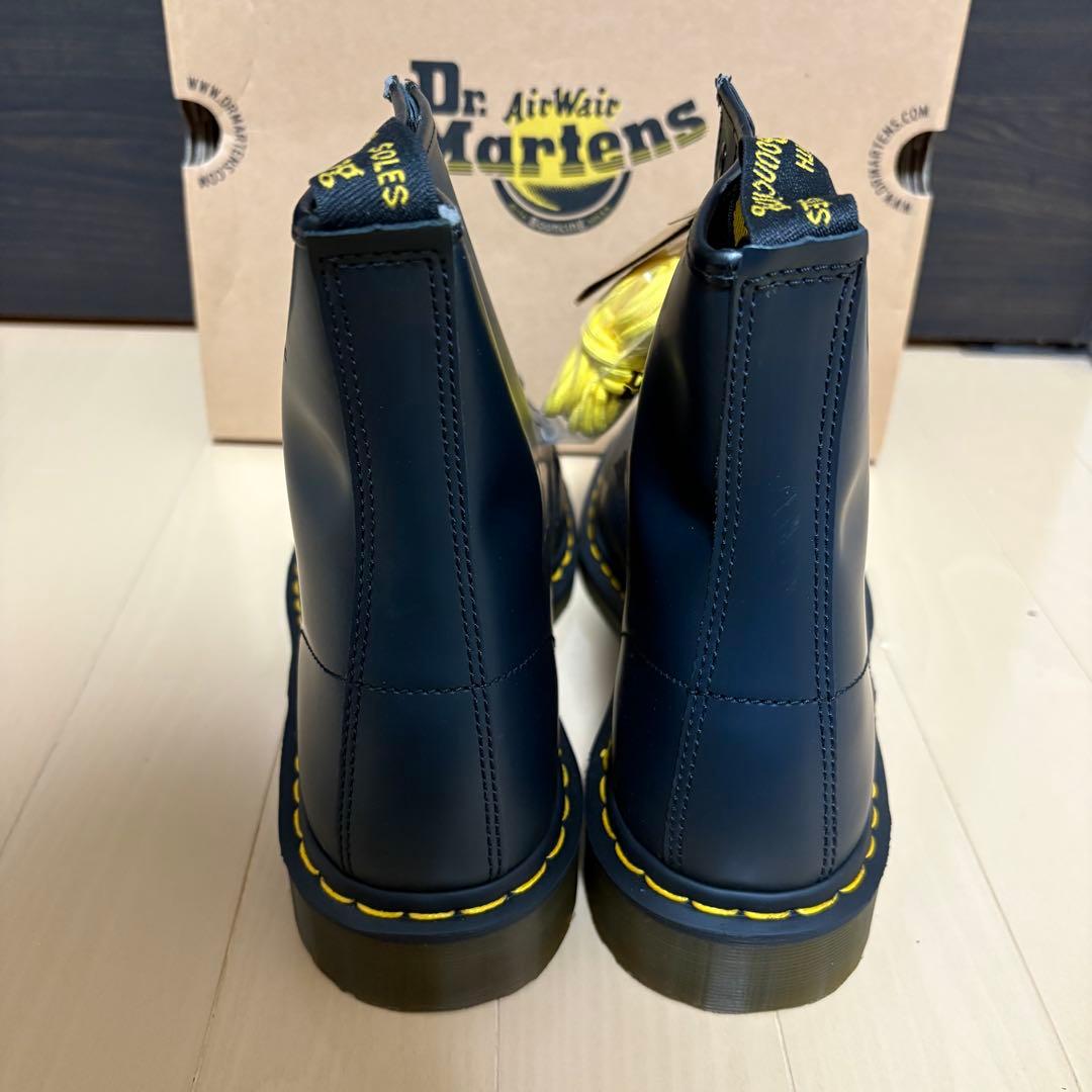 新品未使用　ドクターマーチン8ホールブーツ　ネイビー　29センチ