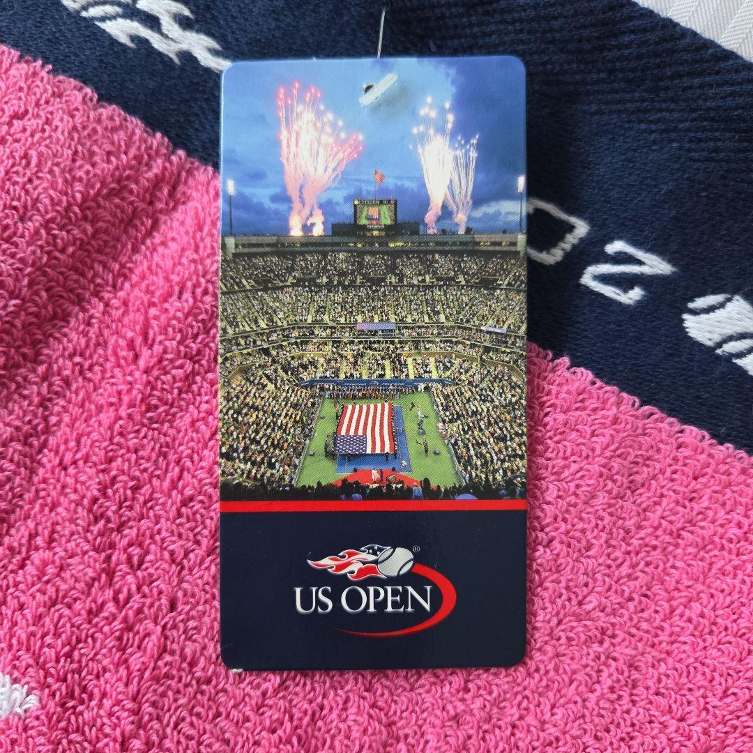 US OPEN 全米オープン2009 選手使用モデルバスタオル 男女 新品2枚