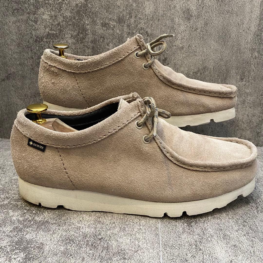 ✨人気✨クラークス CLARKS ワラビーGTX【27】グレー ゴアテックス