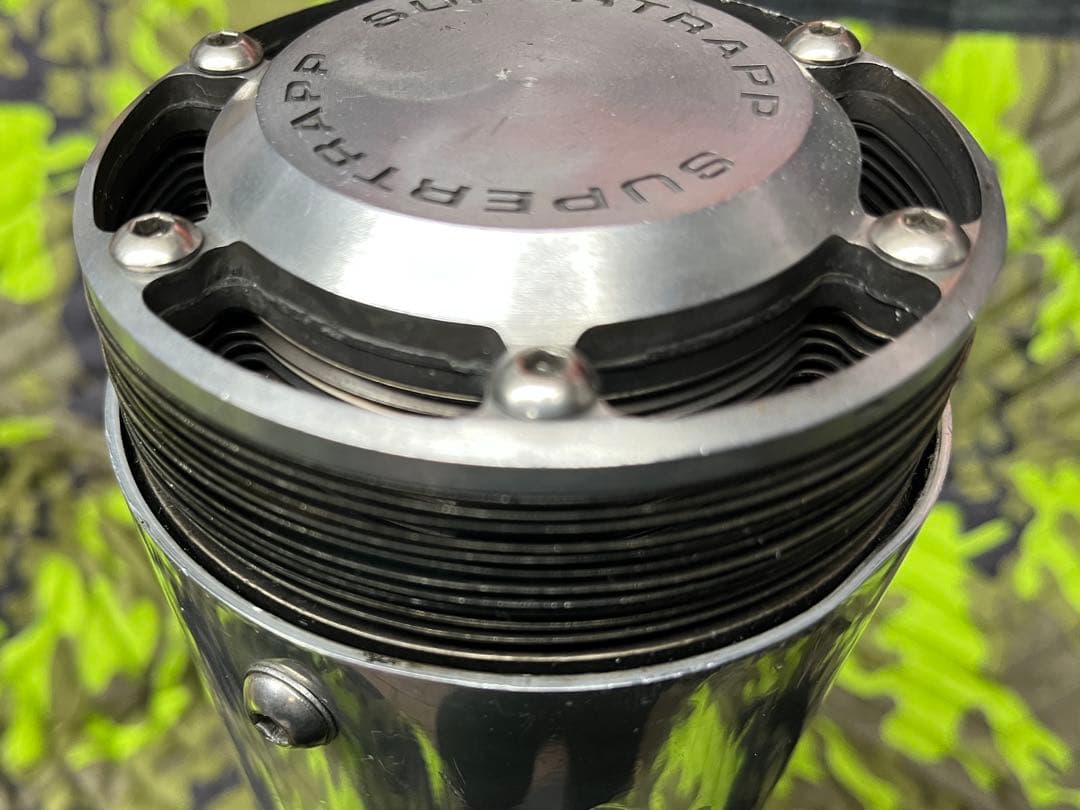 Super trappスーパートラップ 4インチアルミ　 アクシャルフロー