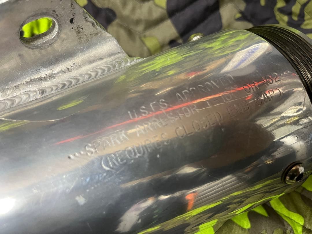 Super trappスーパートラップ 4インチアルミ　 アクシャルフロー