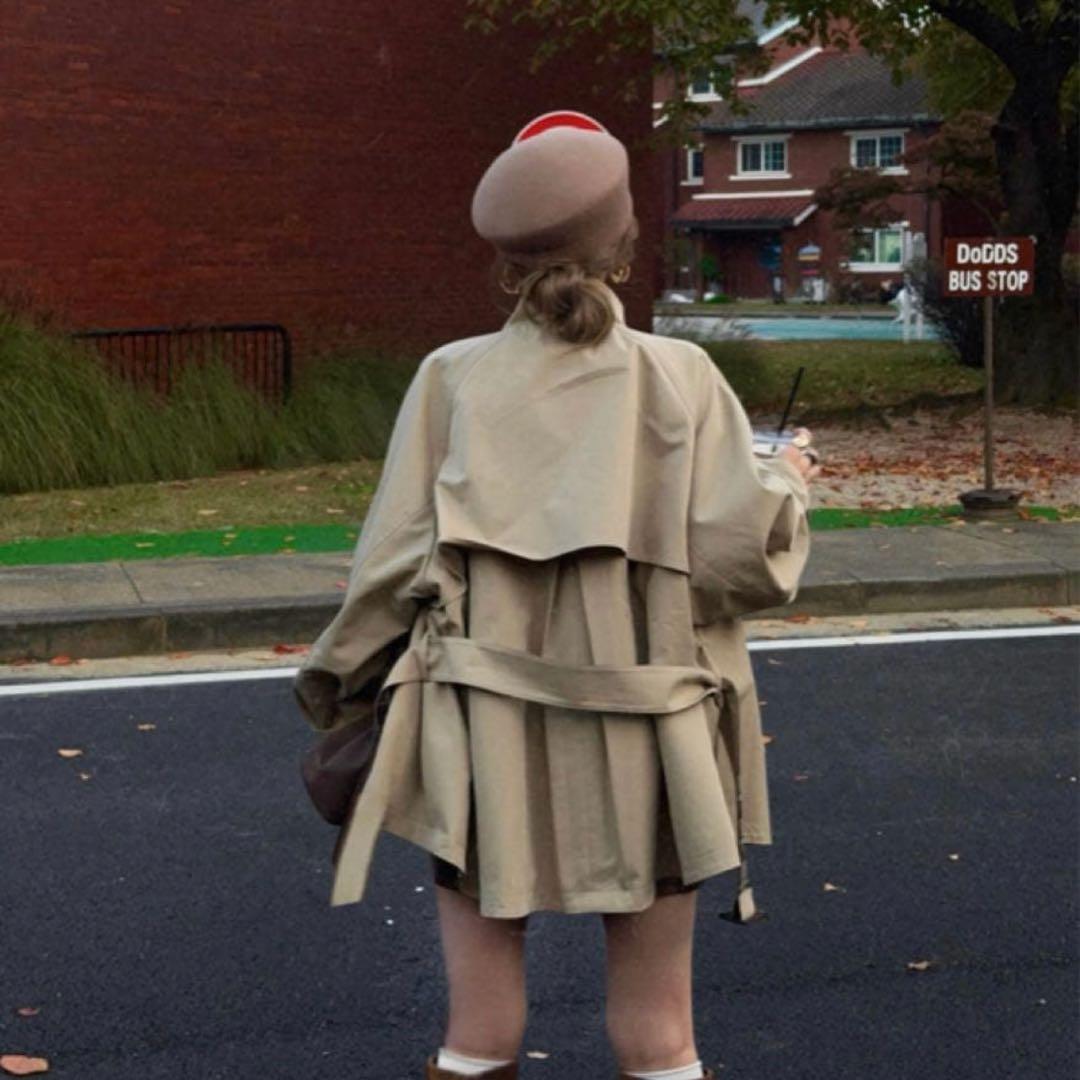 nalm. ナルム リバーシブル トレンチコート