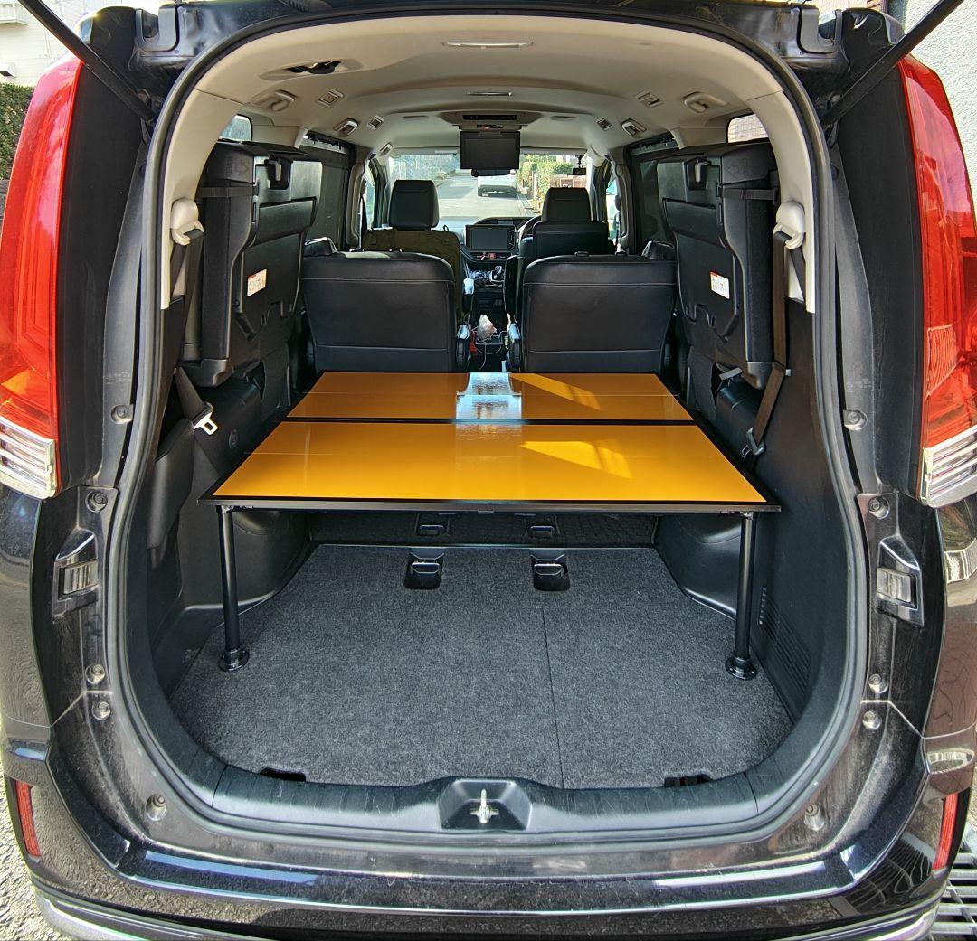 マットつき 80系　ヴォクシー、ノア、エスクァイア　収納　ベッドキット　車中泊