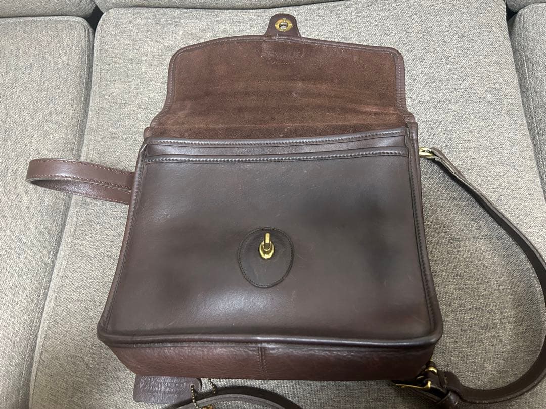 COACH オールドコーチ 茶 レザー ブラウン 2way ウィリス
