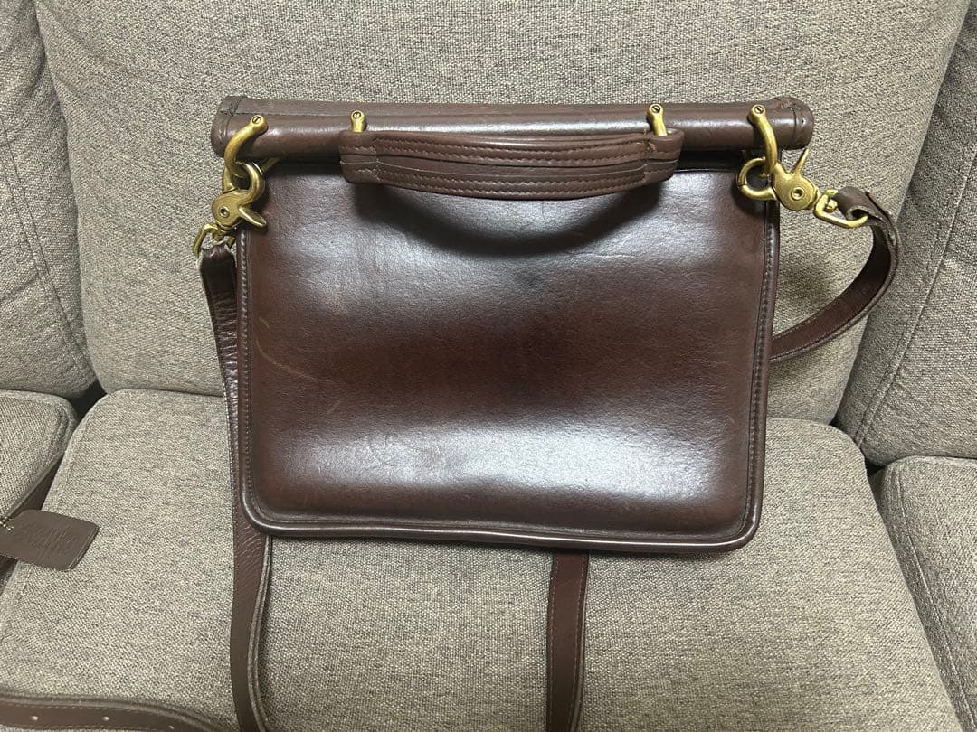 COACH オールドコーチ 茶 レザー ブラウン 2way ウィリス