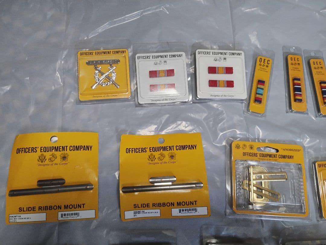 米国海兵隊 階級章など