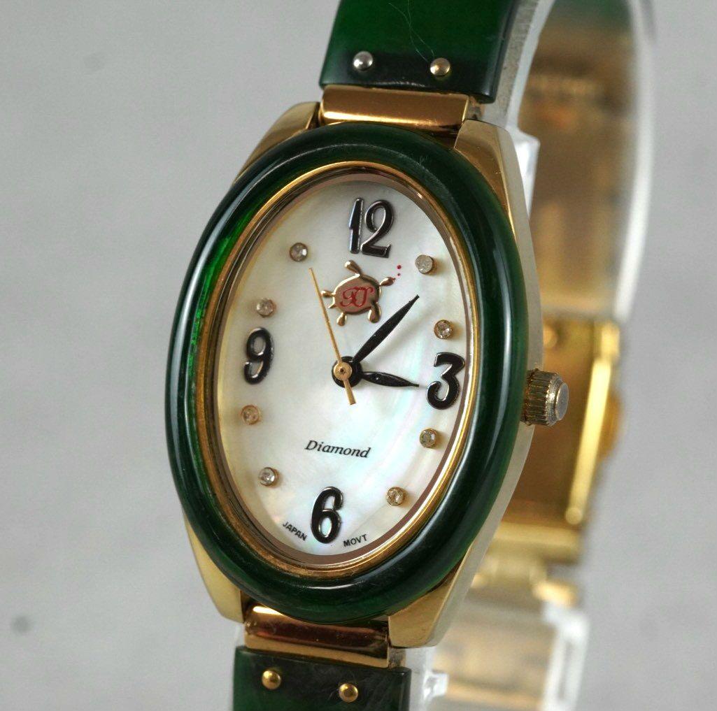 TORTOISE JEWELRY べっ甲 ダイヤ 腕時計レディース ジュエリー