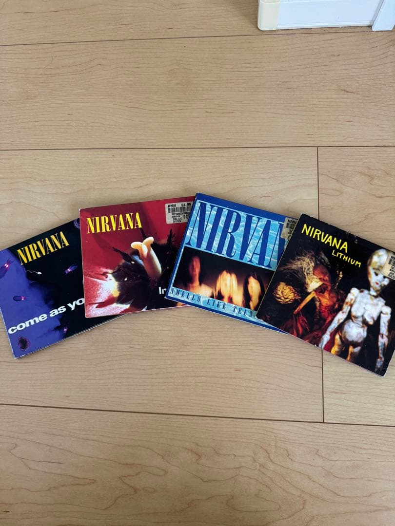 NIRVANA UK盤 CD 4枚セット（90s当時購入）