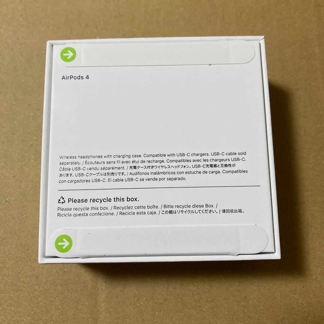 Apple Airpods4 新品未開封
