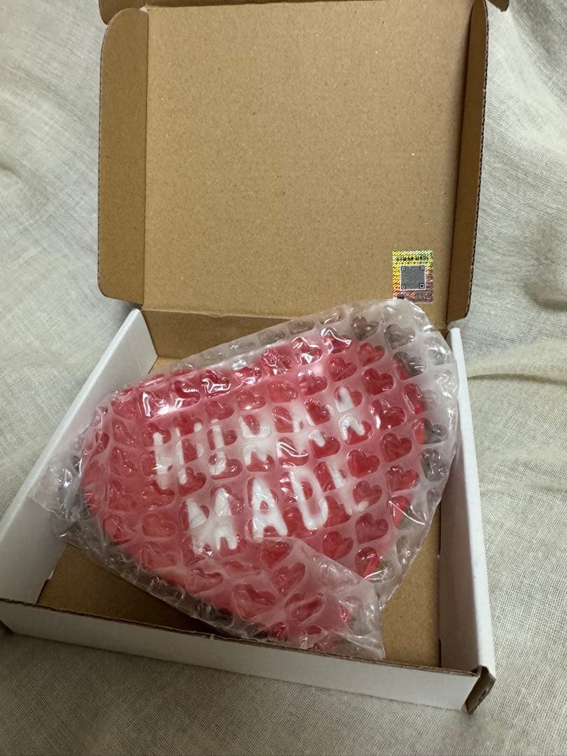 皿・プレート HUMAN MADE HEART CERAMICS TRAY RED