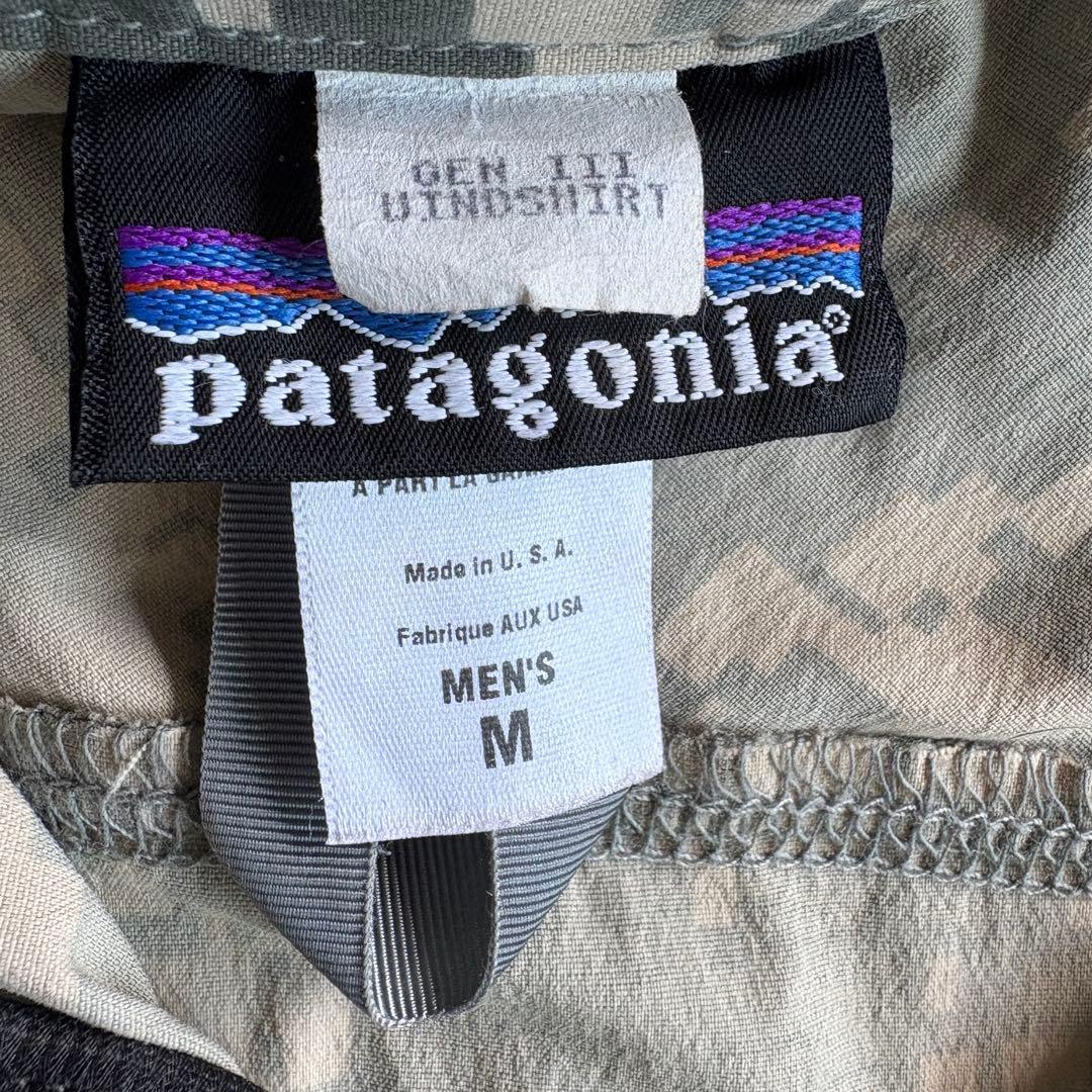 Mars patagonia GenIII Wind shirt 米軍 Mサイズ