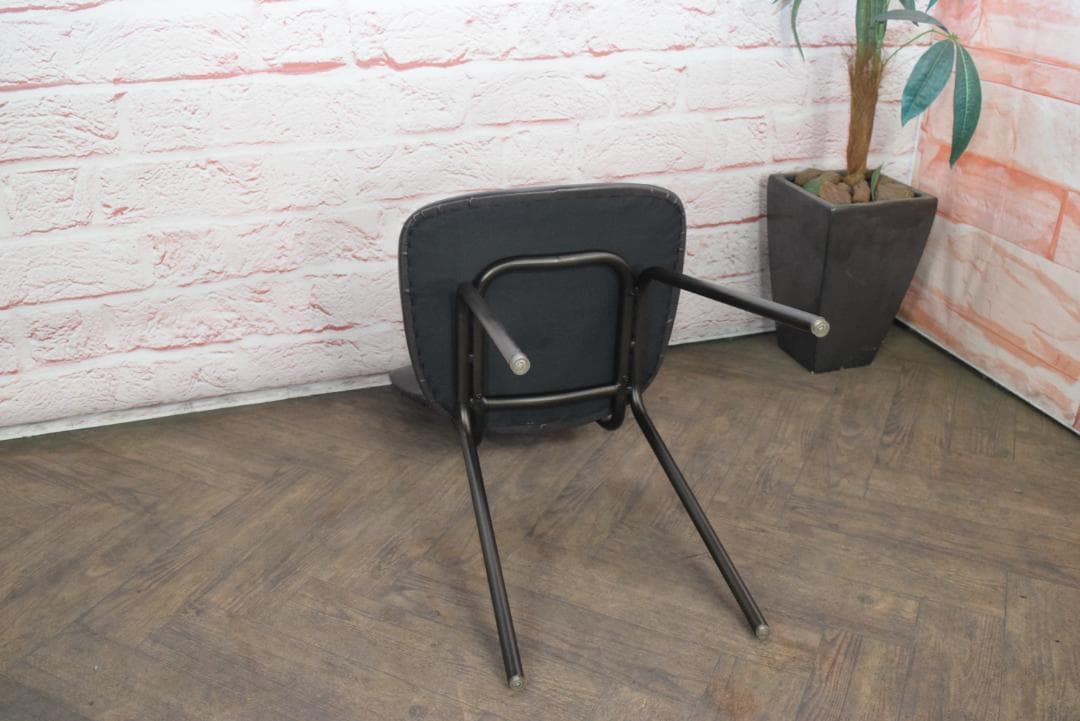 2脚 クラッシュゲート ノットアンティークス ペッパー スクールチェア CE