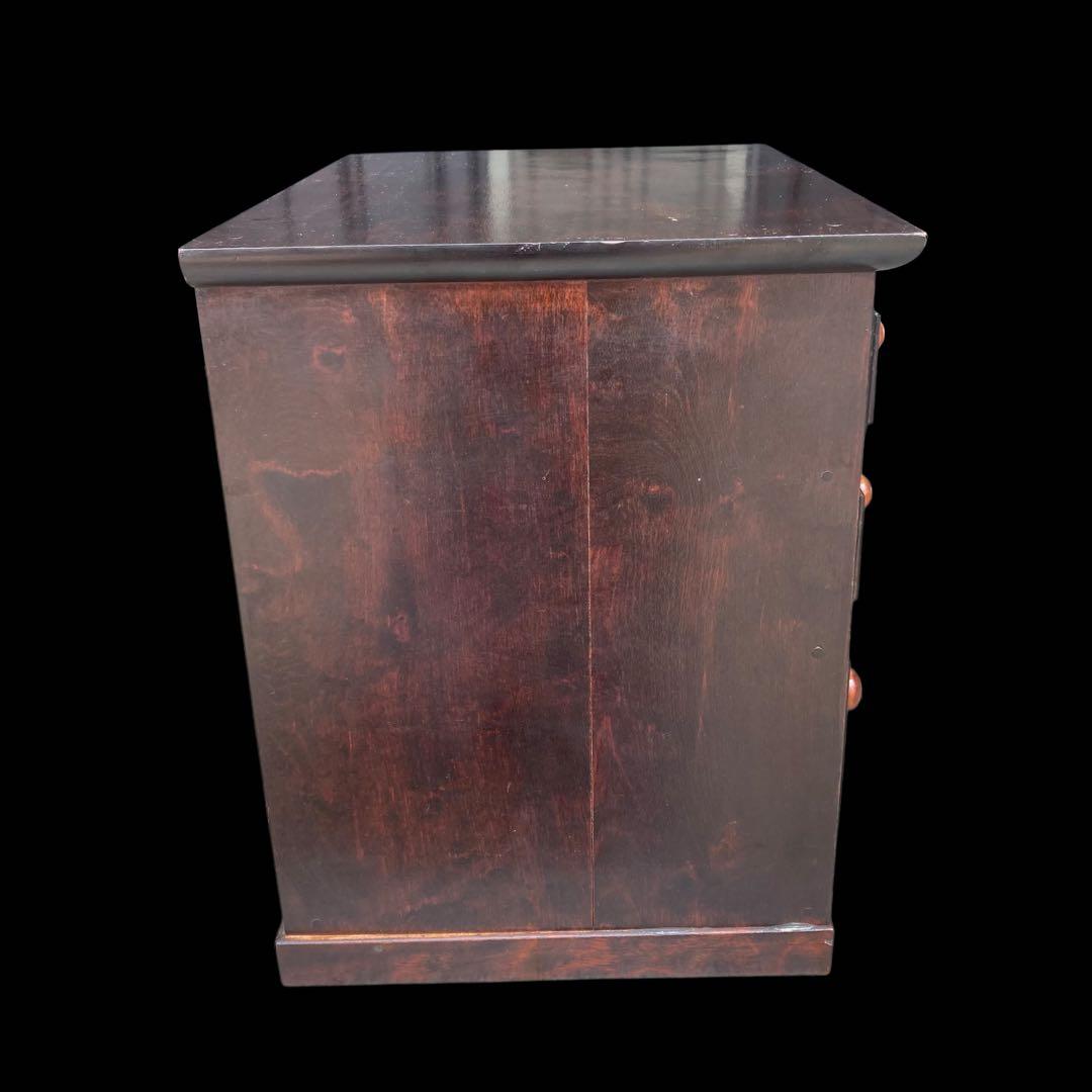 松本民芸家具 ミズメザクラ無垢 小箪笥 小引き出し 5杯 小物入れ 和モダン