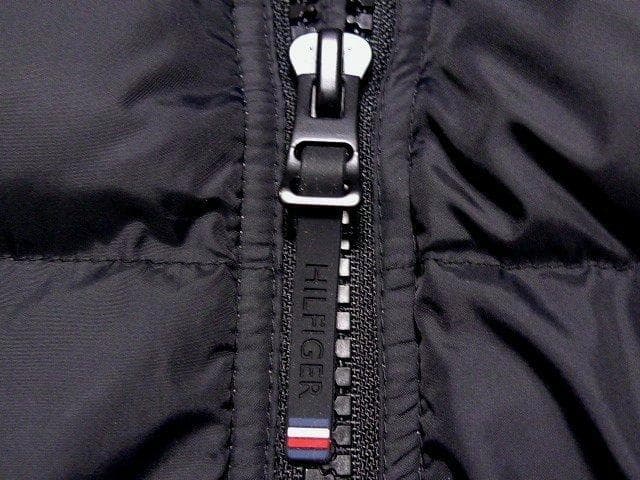 【大きい】2XL3XL日本サイズ位トミーヒルフィガーUSA限定ダウンジャケット黒