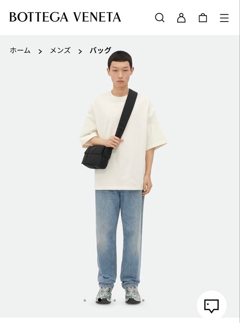 BOTTEGA VENETA スモール パデッド テック カセット