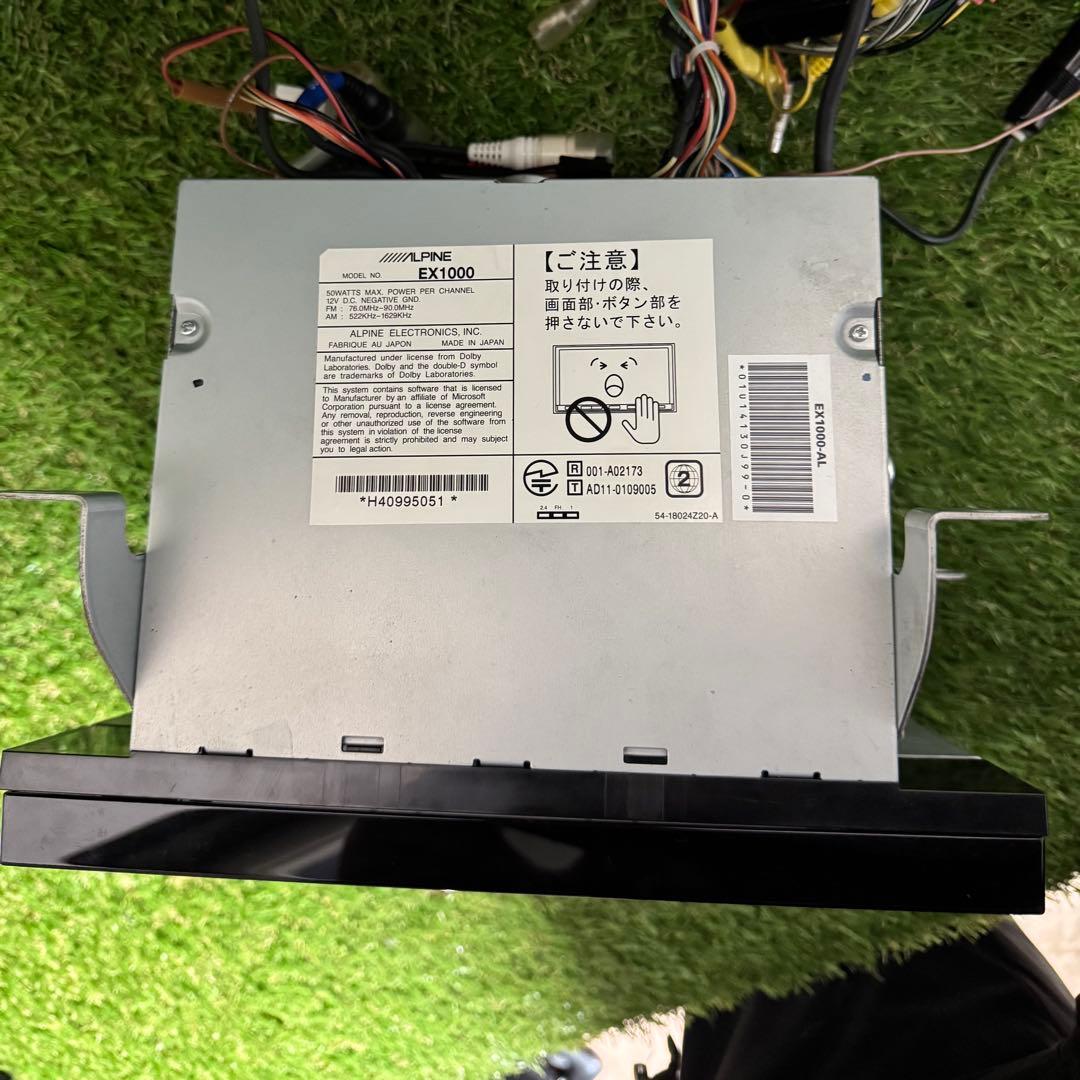 ALPINE ex1000 ビッグX 20ヴェルファイア