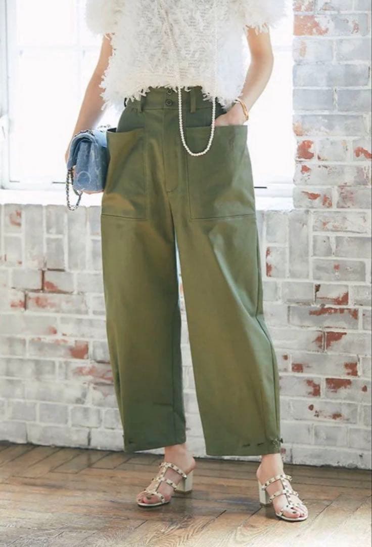 パラシュートパンツ　セブンテンバイミホカワヒト