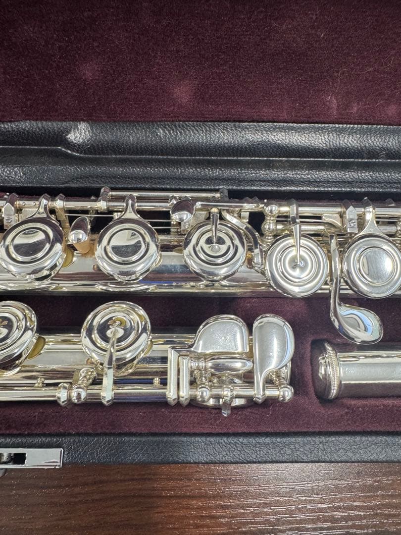 tom【美品】YAMAHA フルート YFL-212J ID 銀製頭部管