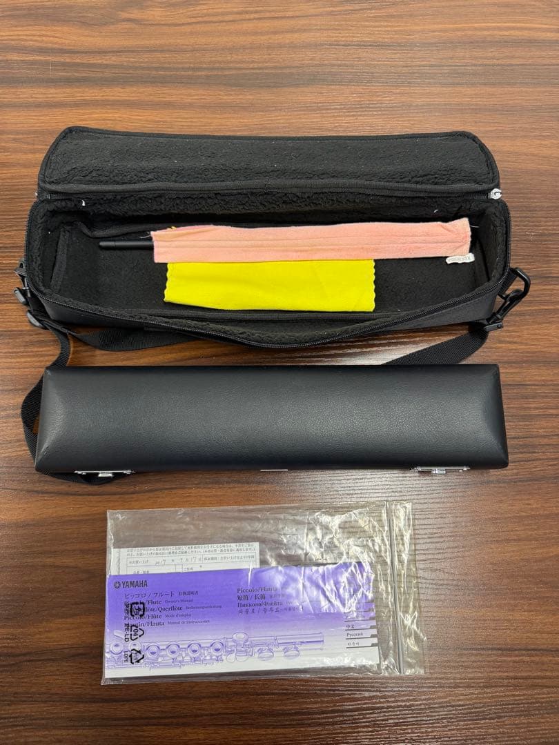 tom【美品】YAMAHA フルート YFL-212J ID 銀製頭部管