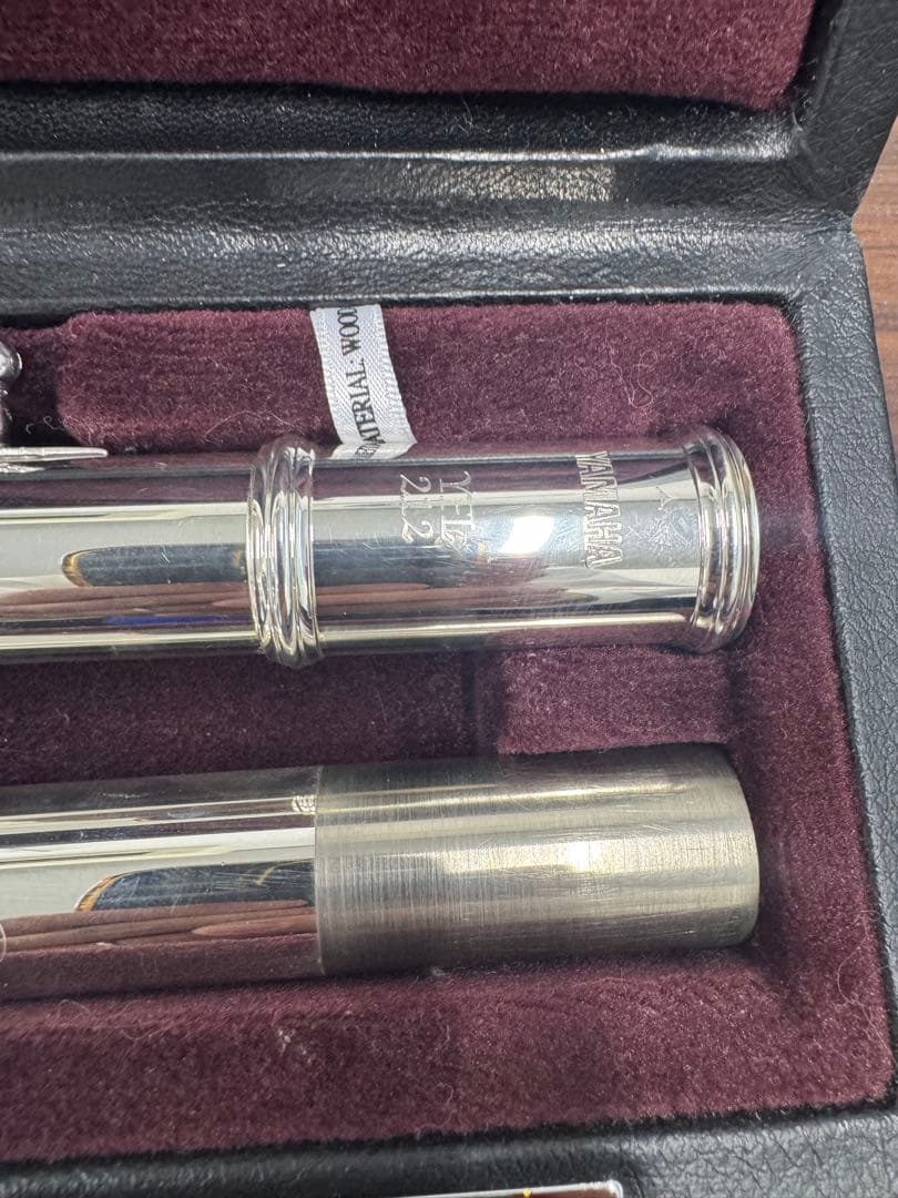 tom【美品】YAMAHA フルート YFL-212J ID 銀製頭部管