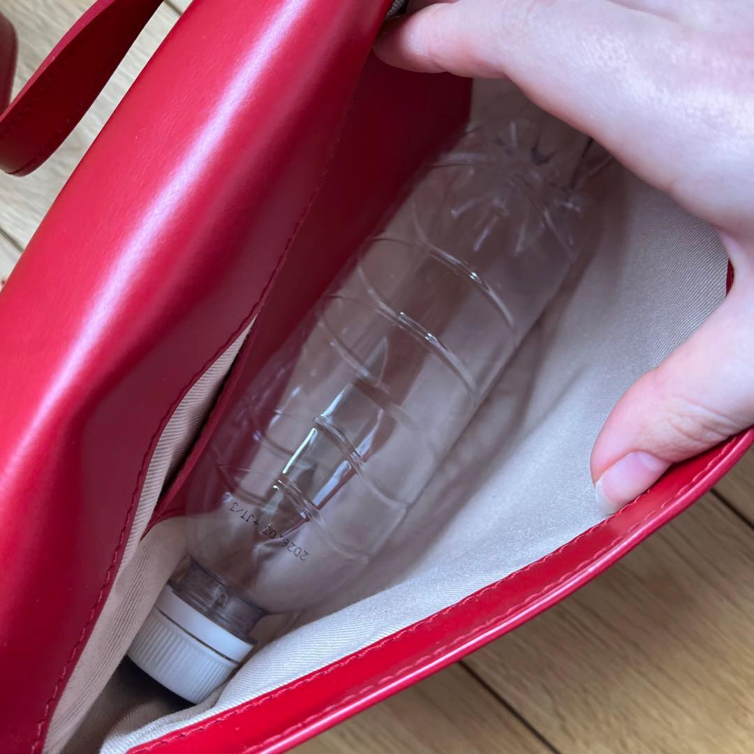 【美品】repetto 赤 ショルダーバッグ