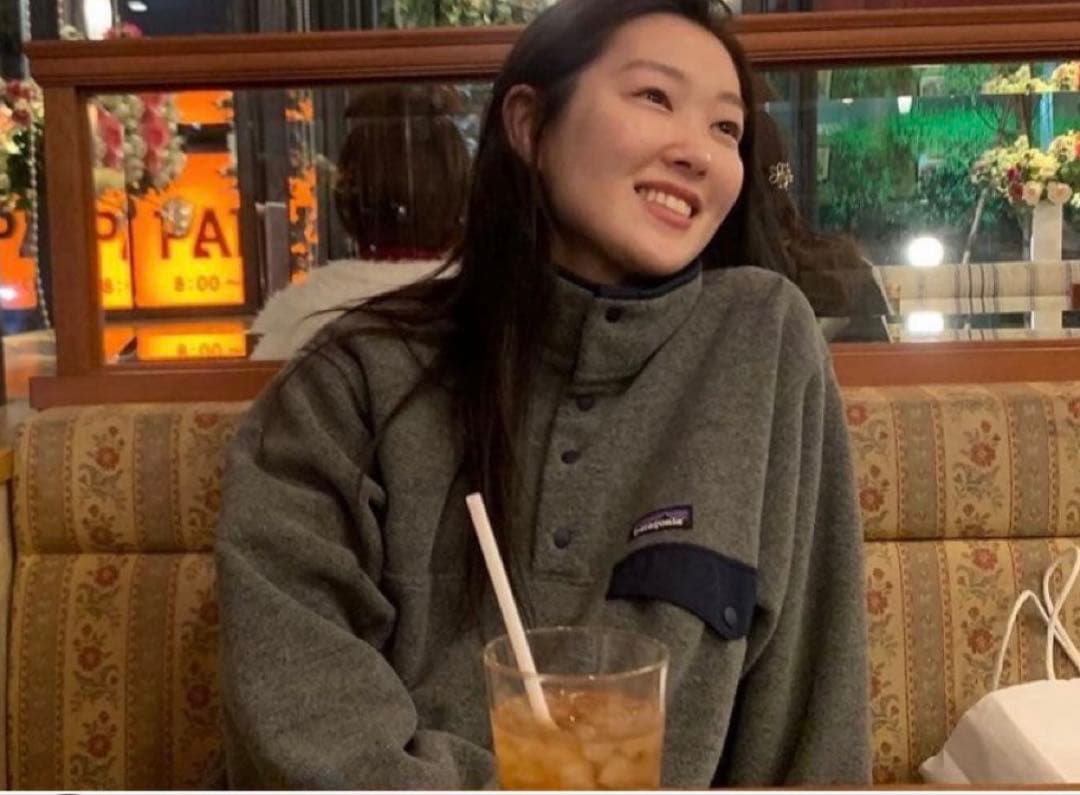 柴田ひかり着用　2015 パタゴニアスナップT シンチラ プルオーバー