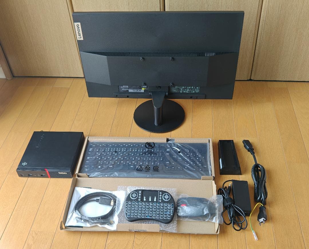 Lenovo 省スペース 高性能 デスクトップPCセット