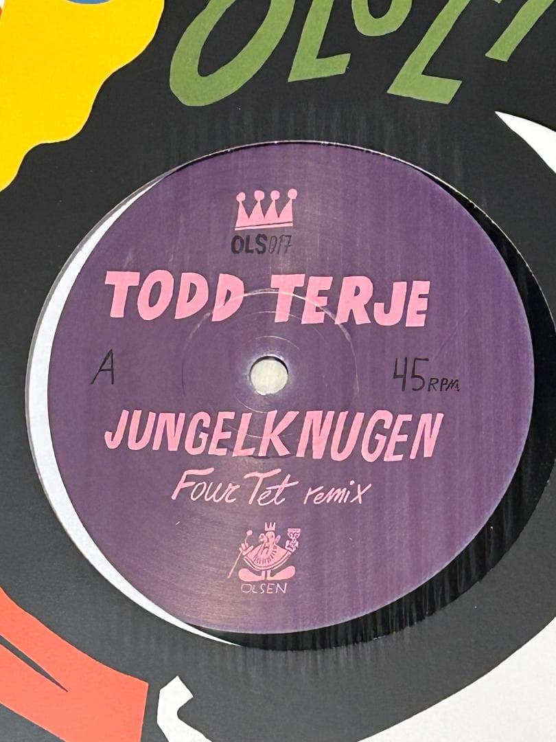 Four Tet Remix収録 Todd Terje–Jungelknugen