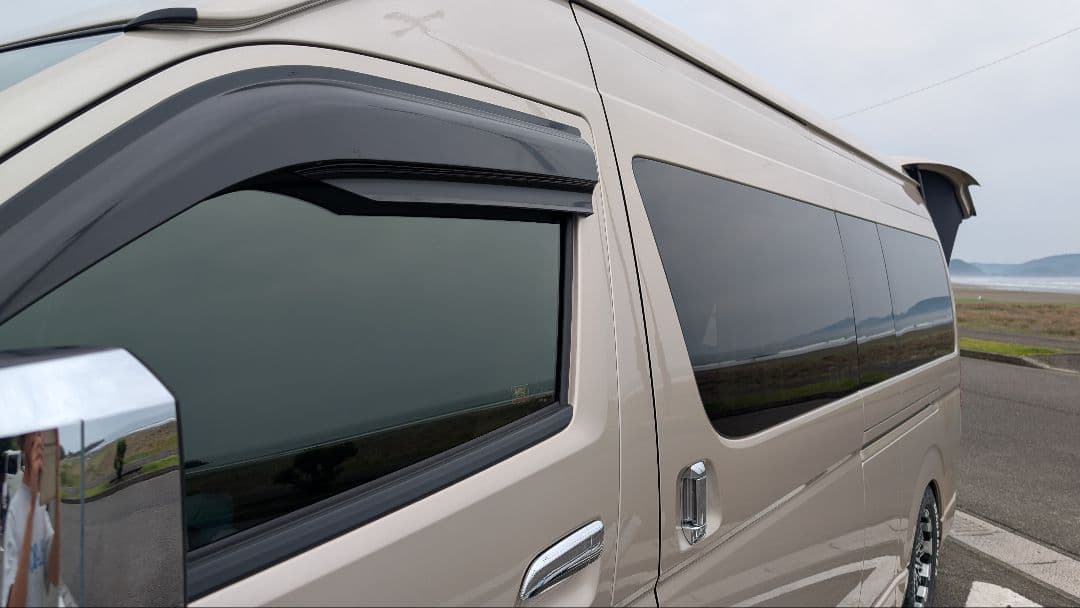 ggh20w 5% フィルム風サンシェード 脱着スモークサンシェード　セミスモ