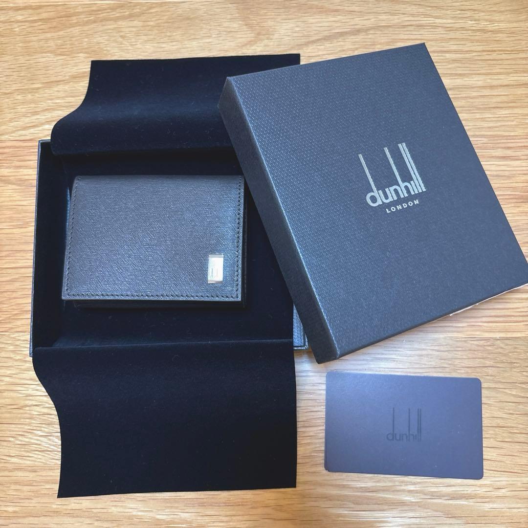 ダンヒル メンズ 小銭入れ サイドカー レザー ダークブラウン FP8000E