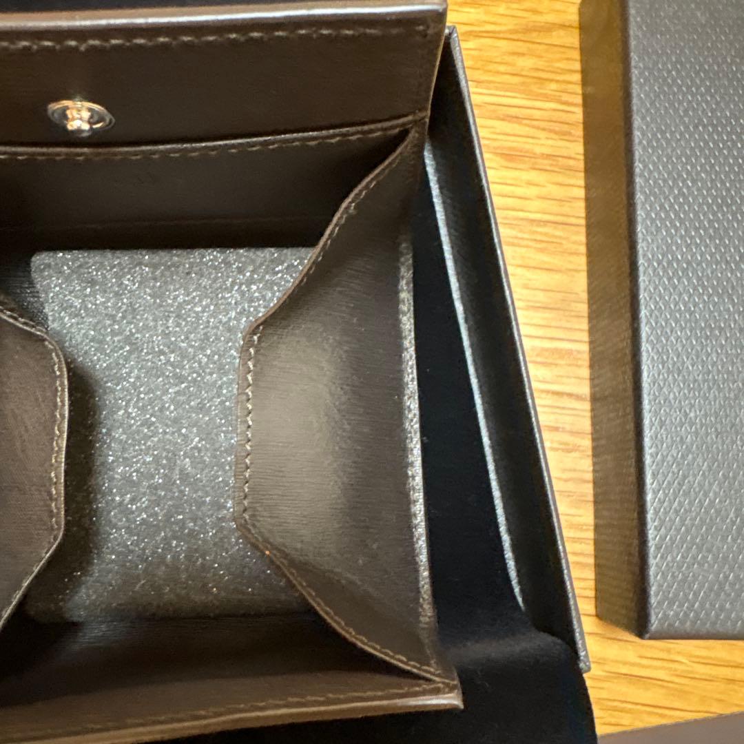 ダンヒル メンズ 小銭入れ サイドカー レザー ダークブラウン FP8000E